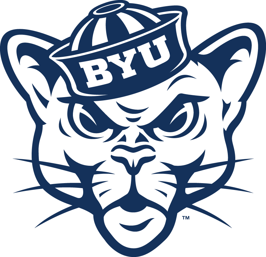 Brigham Young Cougars 2015-Pres Secondary Logo 02 iron on paper